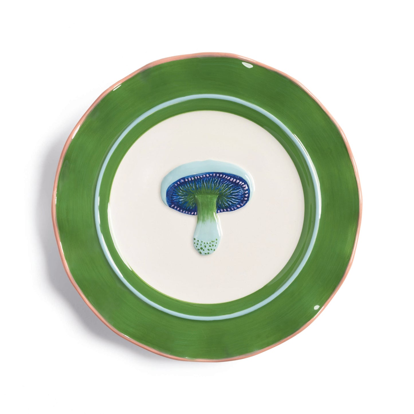Plate magic mushroom set of 4