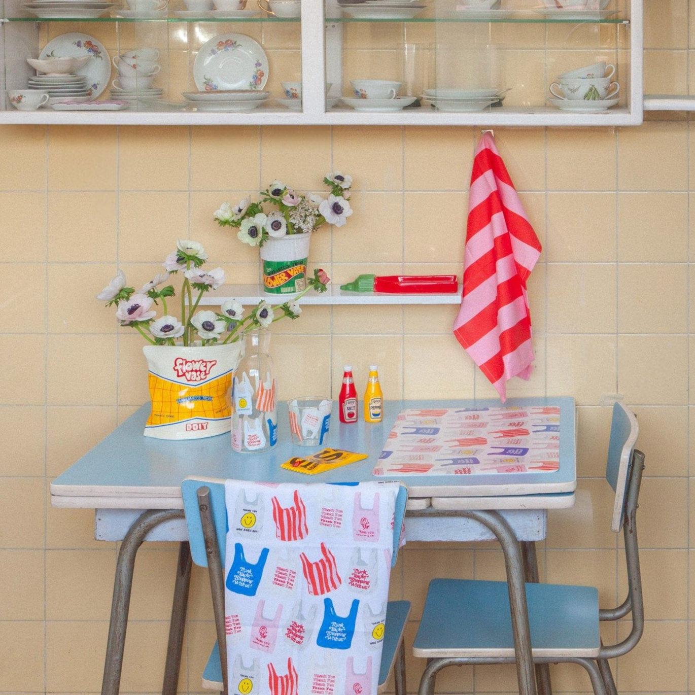 Corner Shop Jar & Glass Set