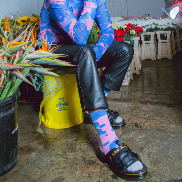 Lava Lamp Socks