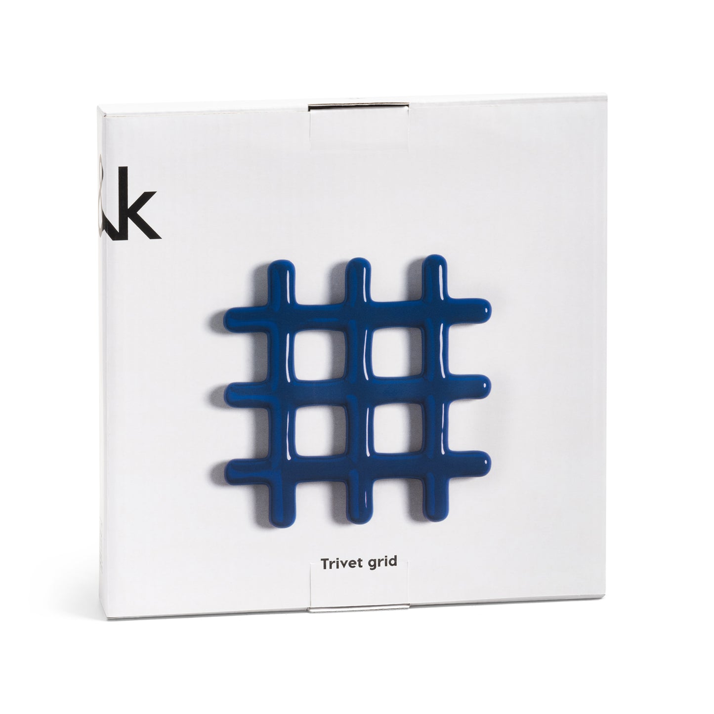 Trivet grid blue