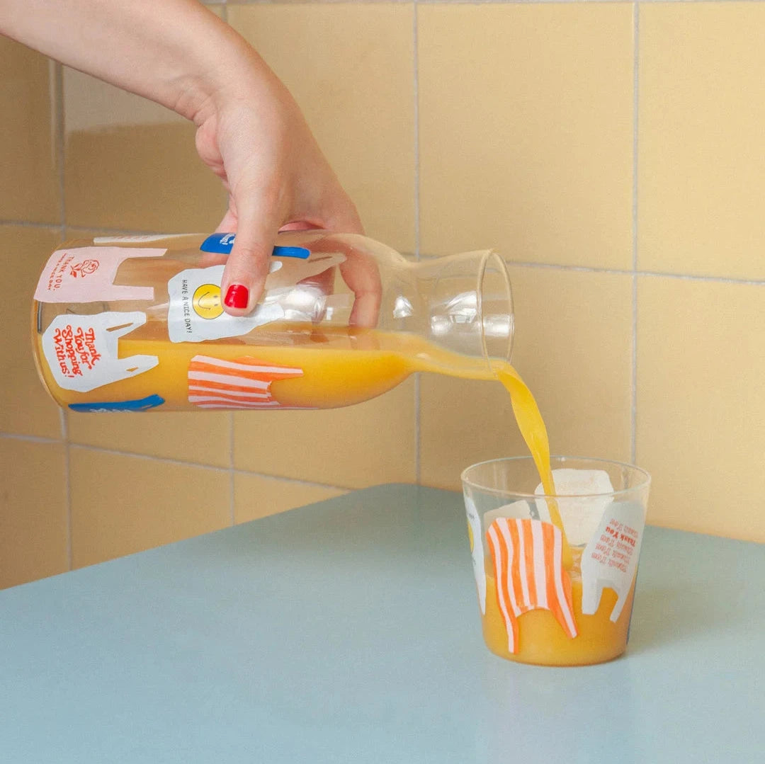 Corner Shop Jar & Glass Set