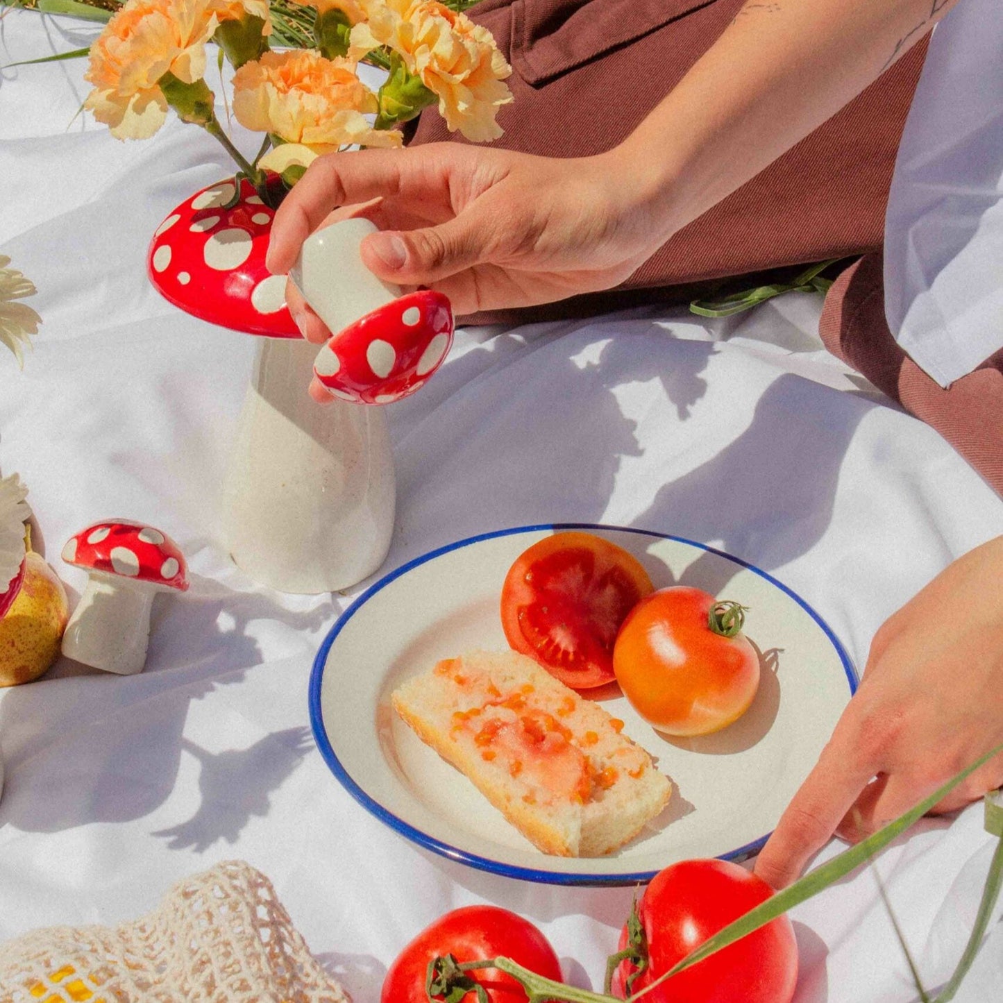 Amanita Salt & Pepper Shakers
