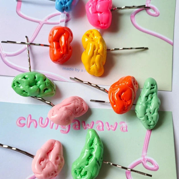 High Gum Hair Pins - 4-pack
