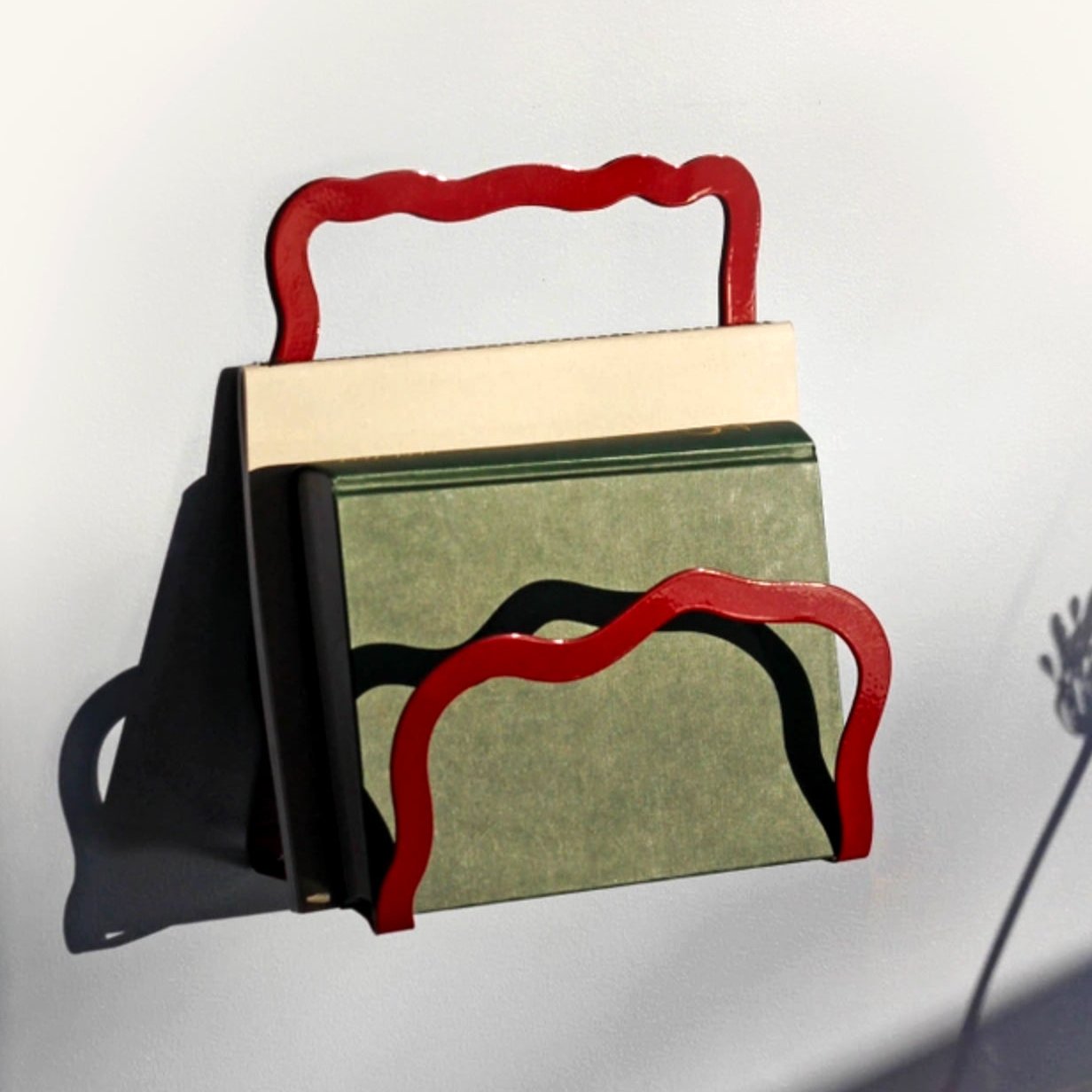 Wave Magazine Holder