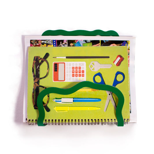 Wave Magazine Holder